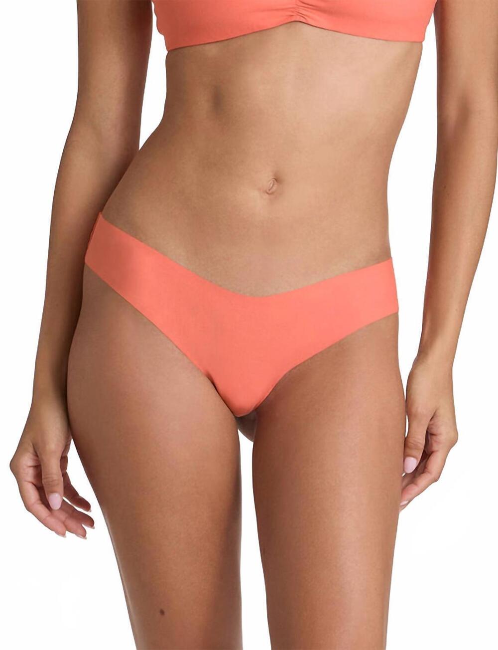 NEW COMMANDO women's cotton thong bottom in coral